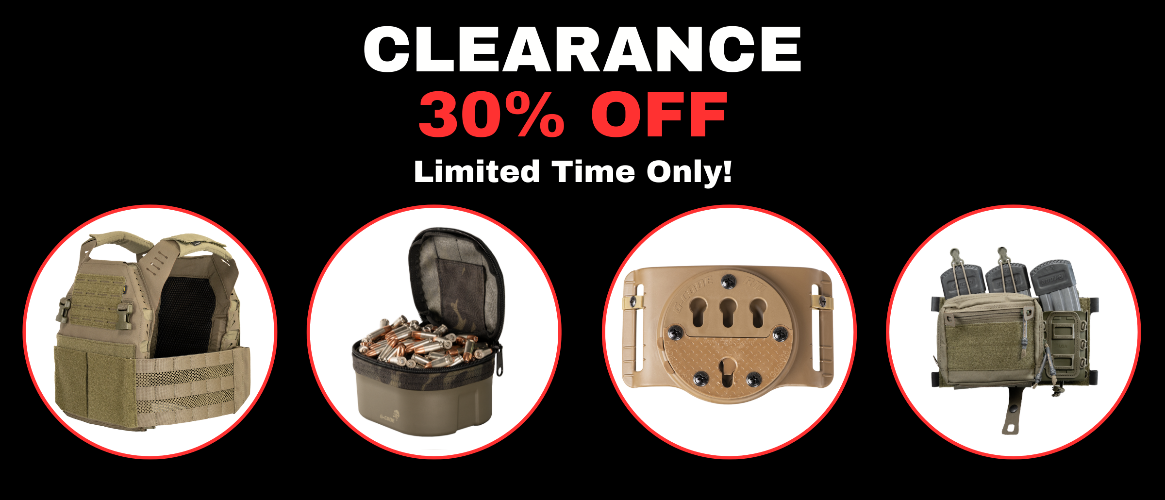 Clearance 30% OFF